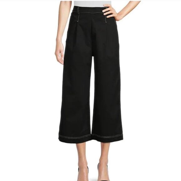 Sugarlips Crosby Wide Leg Cropped Pull-On Pants - Picture 2 of 11